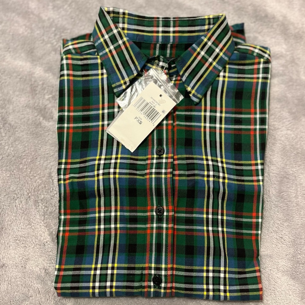 Women’s Petite Mulit Oxford Shirt Lauren by Ralph Lauren